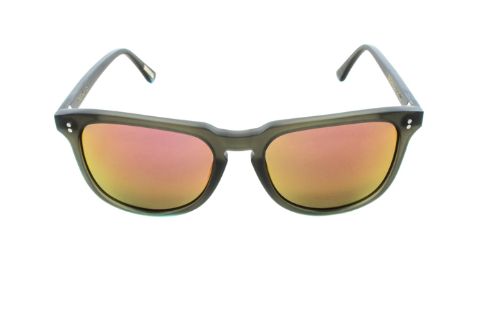 KREWE du optic The Fly OS Sunglasses in Matte Olive